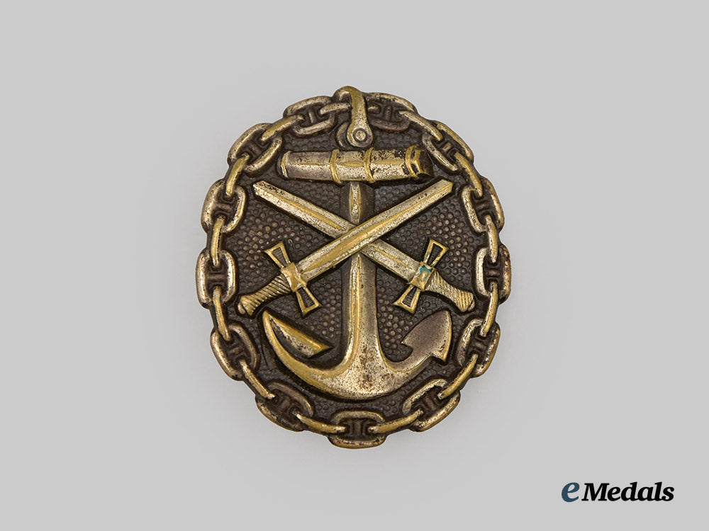 germany,_imperial._a_naval_wound_badge,_black_grade___m_n_c7053