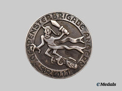 Germany, Wehrmacht. An 11th Tank Division “Angern” Ghost Brigade Commemorative Badge