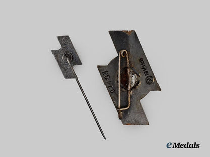 germany,_h_j._a_d_j_proficiency_badge,_silver_grade_by_wilhelm_deumer,_with_miniature___m_n_c7065