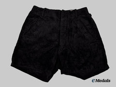 Germany, HJ. A Pair of Corduroy Service Shorts