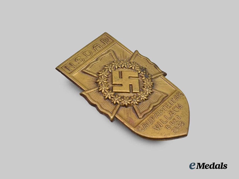 germany,_n_s_d_a_p._a1932_gau_villach_party_day_badge,_by_schwertner___m_n_c7072