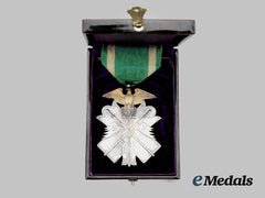 Japan, Empire. An Order of the Golden Kite, VII Class Badge