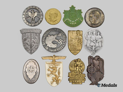 germany,_third_reich._a_lot_of_twelve_commemorative_badges___m_n_c7083