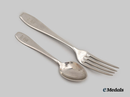 germany,_third_reich._a_fork_and_spoon_from_the_s_s_junker_mess_hall(_speisesaal)_by_cromargan___m_n_c7084