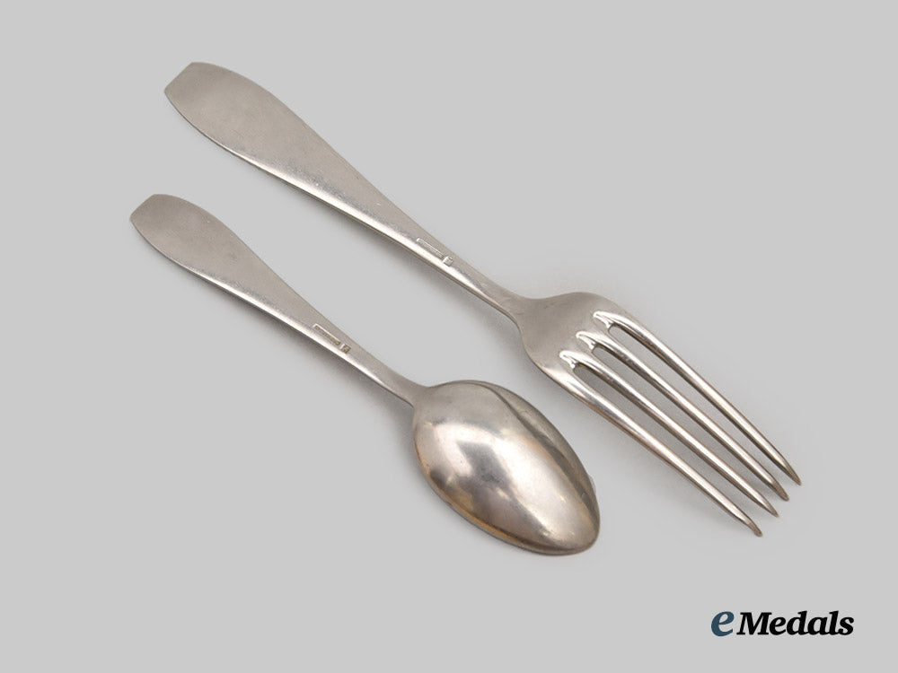 germany,_third_reich._a_fork_and_spoon_from_the_s_s_junker_mess_hall(_speisesaal)_by_cromargan___m_n_c7088