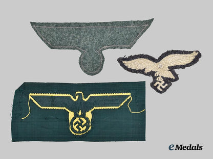 germany,_wehrmacht._a_mixed_lot_of_eagle_insignia,_enlisted_and_officer_ranks,_all_branches___m_n_c7091