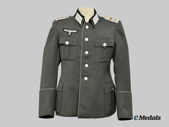 Germany, Heer. An Infantry Hauptmann Piped Service Tunic, Unit-Attributed Example