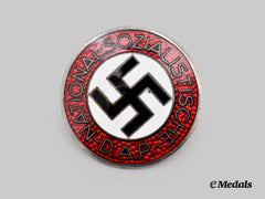 Germany, NSDAP. A Rare Member’s Badge, Unknown RZM Version