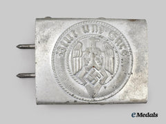 Germany, HJ. A Rare Member’s Belt Buckle, Crank Catch Variant, by F.W. Assmann & Söhne