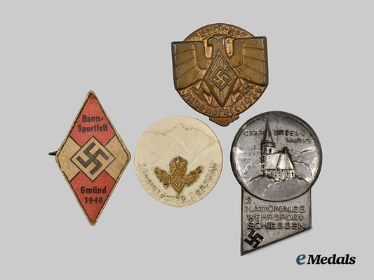 germany,_h_j._a_mixed_lot_of_commemorative_badges___m_n_c7124