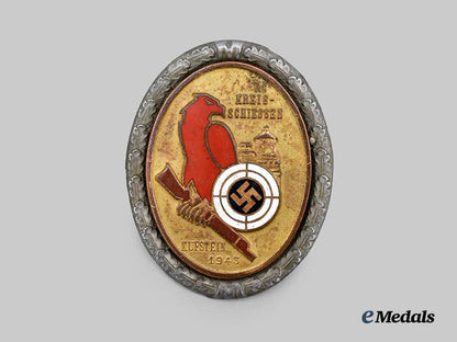 germany,_third_reich._a1943_kufstein_district_marksmanship_competition_champion’s_badge,_by_carl_poellath___m_n_c7133