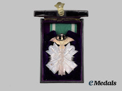 Japan, Empire. An Order of the Golden Kite, VII Class with Lapel Pin and Case