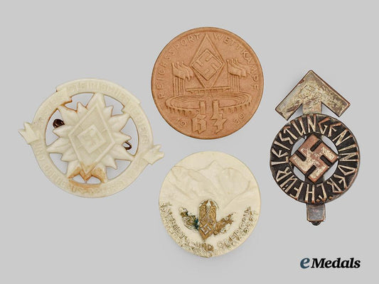 germany,_h_j._a_mixed_lot_of_badges___m_n_c7173