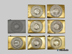 Germany, Imperial. A Mixed Lot of Heer Enlisted Ranks Belt Buckles