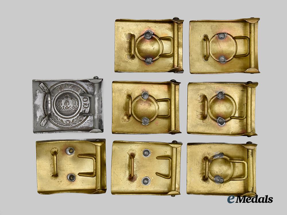 germany,_imperial._a_mixed_lot_of_heer_enlisted_ranks_belt_buckles___m_n_c7174