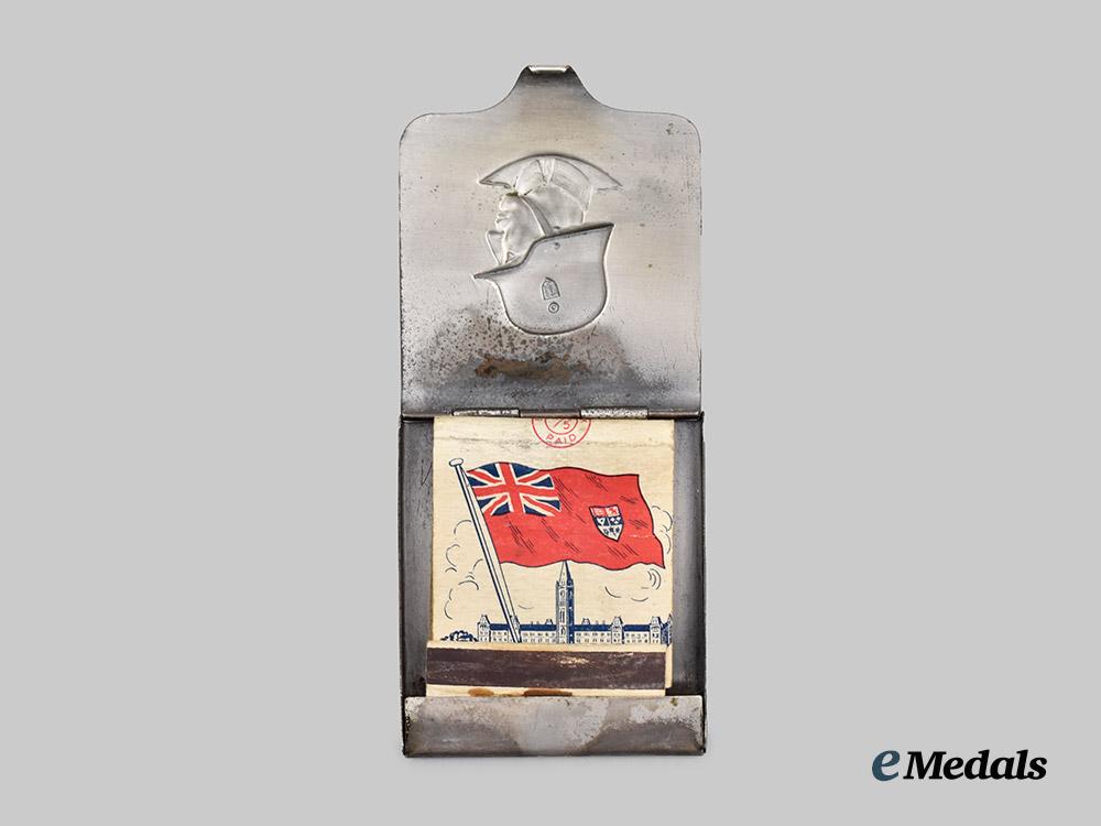 germany,_heer._a_trench_art_matchbox_case,_canadian_veteran_retrieval___m_n_c7175