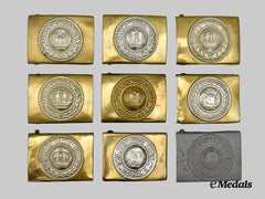 Germany, Imperial. A Mixed Lot of Heer Enlisted Ranks Belt Buckles