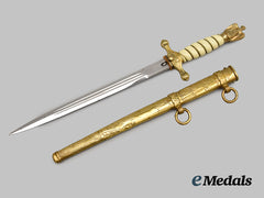 Germany, Kriegsmarine. An Officer’s Dress Dagger, by Carl Eickhorn