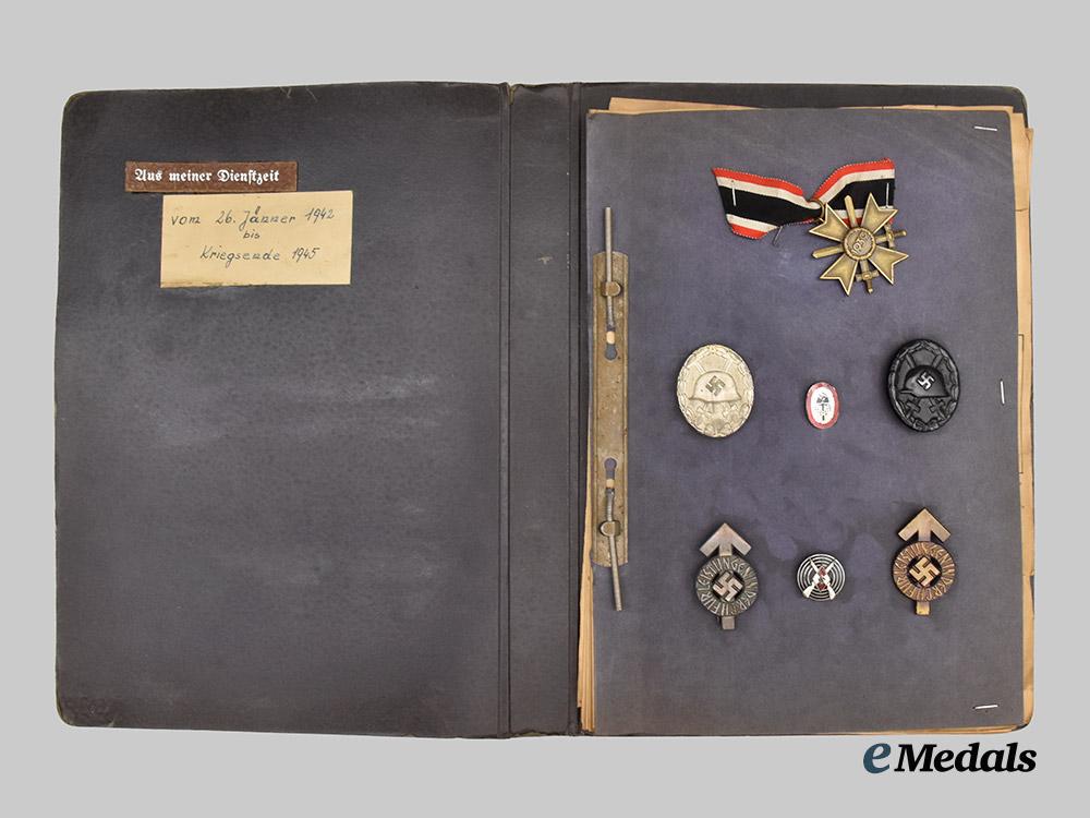 germany,_wehrmacht._the_awards_and_annotated_photo_album_belonging_to_ewald_roschka_of_the11th_panzer_grenadier_regiment___m_n_c7189