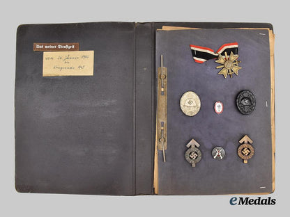 germany,_wehrmacht._the_awards_and_annotated_photo_album_belonging_to_ewald_roschka_of_the11th_panzer_grenadier_regiment___m_n_c7189