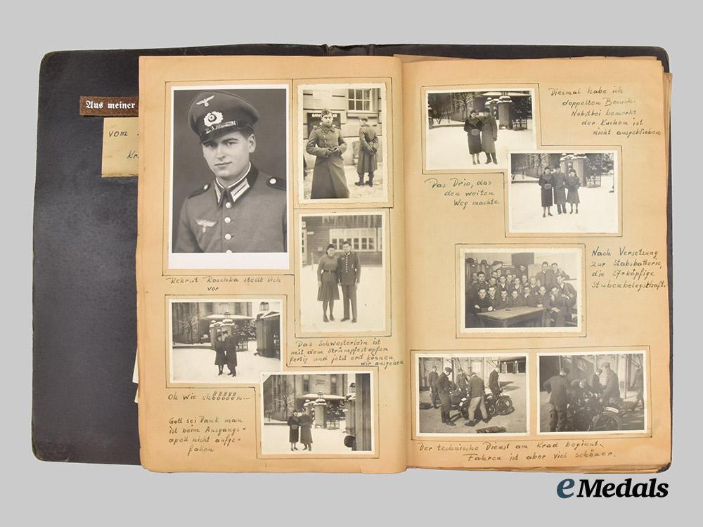 germany,_wehrmacht._the_awards_and_annotated_photo_album_belonging_to_ewald_roschka_of_the11th_panzer_grenadier_regiment___m_n_c7191
