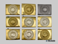 Germany, Imperial. A Mixed Lot of Heer Enlisted Ranks Belt Buckles