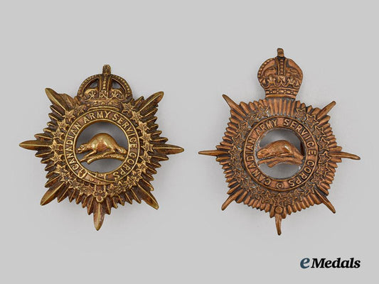 canada,_c_e_f._two_army_service_corps_cap_badges___m_n_c7200