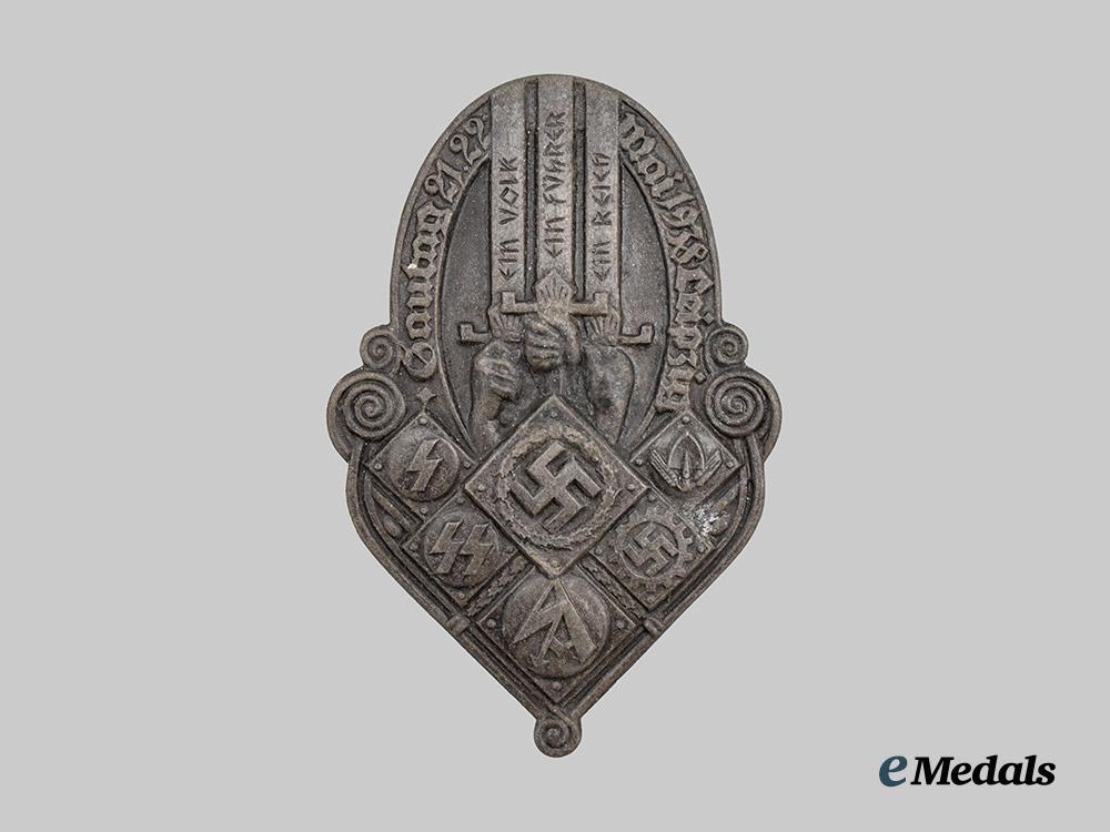 germany,_n_s_d_a_p._a1938_gautag_leipzig_commemorative_badge,_by_karl_wurster___m_n_c7225
