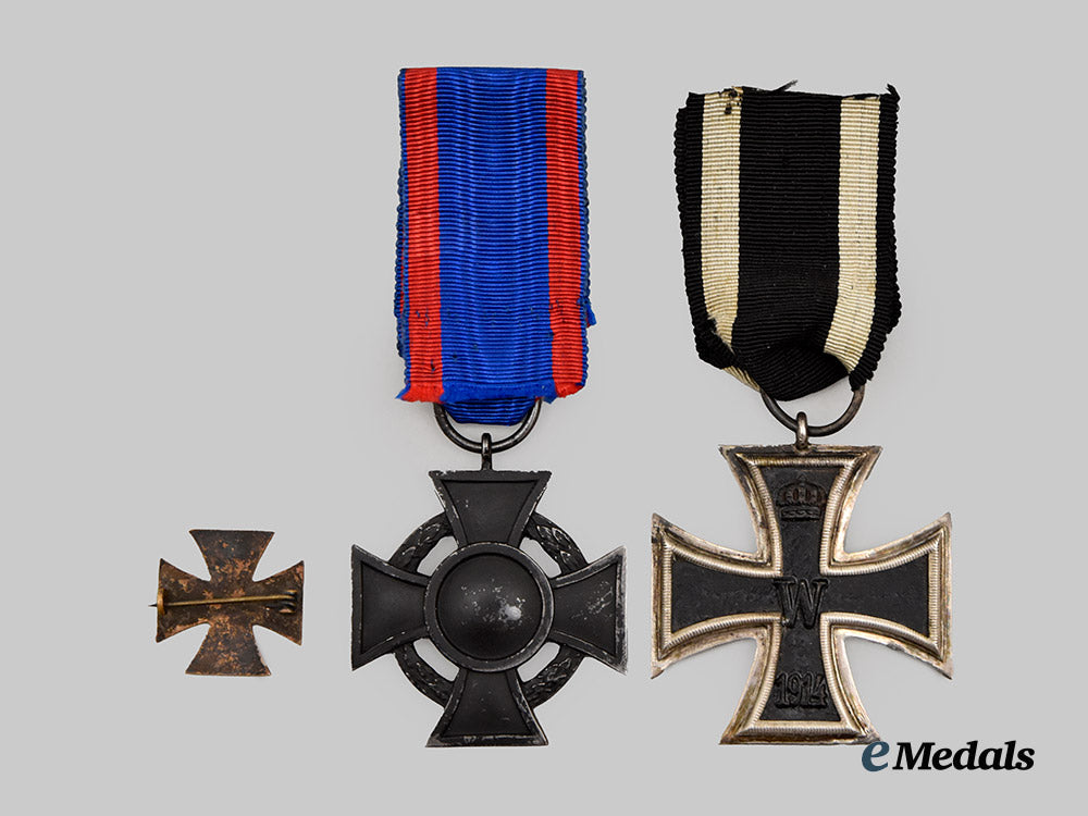 germany,_imperial._a1914_iron_cross_i_i_class,_with_patriotic_decorations___m_n_c7231