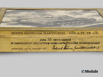 germany,_wehrmacht._a_commemorative_cigar_box,_with_signed_correspondence,_from_ferdinand_schörner_to_hasso_von_manteuffel___m_n_c7235