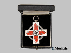 Germany, Third Reich. A Fire Brigade Honour Decoration, II Class with Case