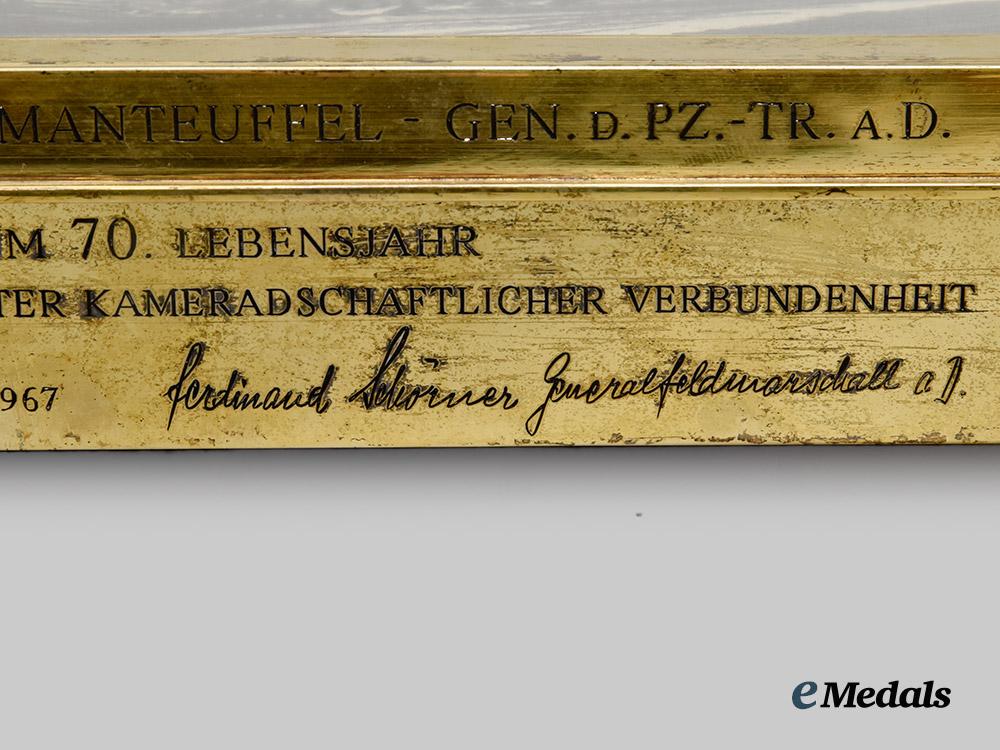 germany,_wehrmacht._a_commemorative_cigar_box,_with_signed_correspondence,_from_ferdinand_schörner_to_hasso_von_manteuffel___m_n_c7237