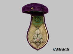 Iran, Pahlavi Empire. An Order of the Lion and Sun, Officer in Case, c.1900