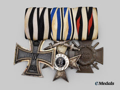 Germany, Imperial. A Medal Bar to a Bavarian First World War Combatant