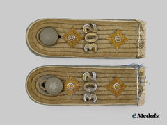 Germany, Heer. A Set of Infantry Reserve Hauptmann Shoulder Boards