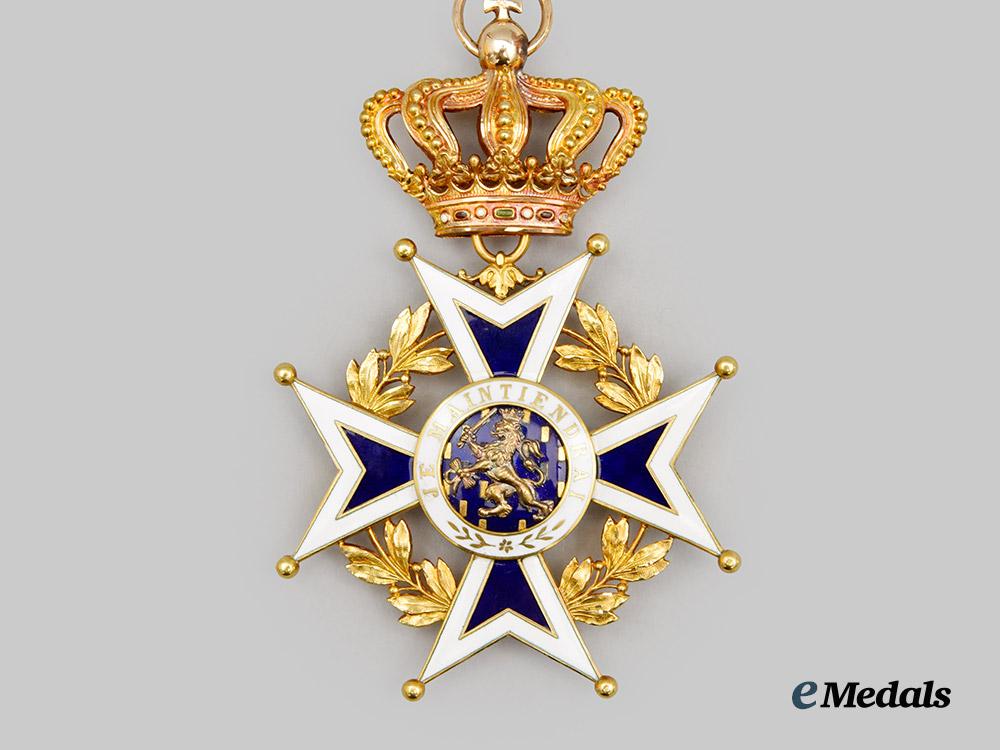 netherlands,_kingdom._an_order_of_orange-_nassau,_civil_division_grand_officer_in_gold,_by_m._j._goudsmit,_c.1935___m_n_c7307
