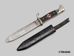 Germany, HJ. A Member’s Knife, Transitional Example by H. & F. Lauterjung