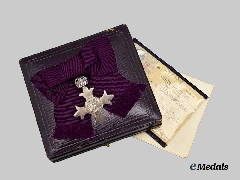 united_kingdom._an_order_of_the_british_empire,_member_to_irma_dambrine,1929___m_n_c7338