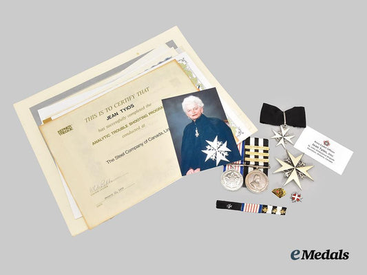 canada,_commonwealth._a_lot_of_st._john_ambulance_awards_and_documents_to_jean_tyios,_hamilton,_ontario_cadet_officer___m_n_c7341