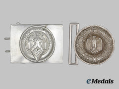 Germany, Third Reich. A Pair of Belt Buckles