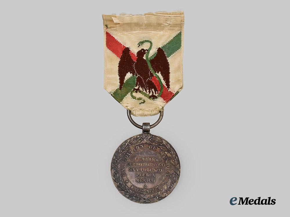 france,_second_empire._a_commemorative_medal_of_the_mexico_expedition___m_n_c7456