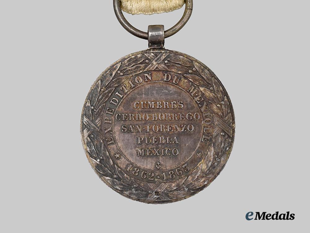 france,_second_empire._a_commemorative_medal_of_the_mexico_expedition___m_n_c7457