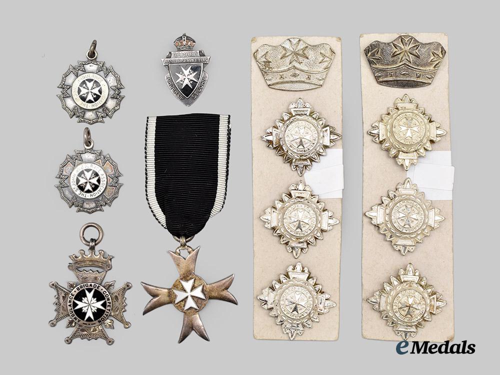 canada,_commonwealth;_united_kingdom._a_mixed_lot_of_st._john_ambulance_association_medals_and_uniform_insignia___m_n_c7461