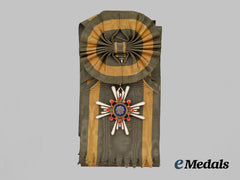 Japan, Empire. An Early Order of the Sacred Treasure, I Class Grand Cordon Set in Case