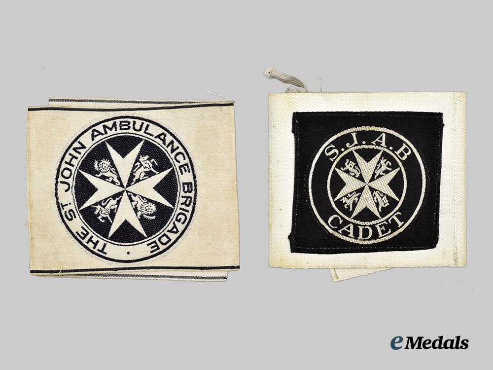 canadian,_dominion;_united_kingdom._a_pair_of_st._john_ambulance_personnel_armbands___m_n_c7470