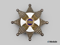 Italy, Kingdom. An Order of the Crown of Italy, Grand Officer Breast Star