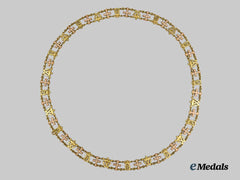 Denmark, Kingdom. An Order of Dannebrog, Collar Chain, Museum Exhibition Example, c. 1985