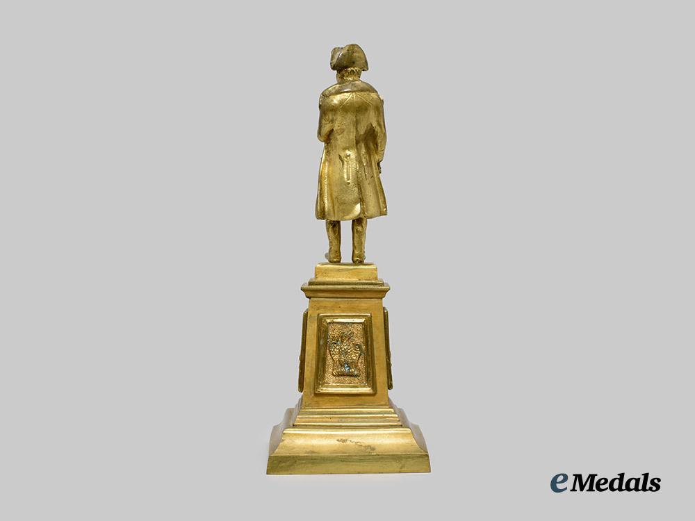 france,_republic._a_napoleon_statue,_with_commemorative_plate___m_n_c7524
