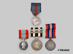 United Kingdom. A Lot of Four Service Decorations.