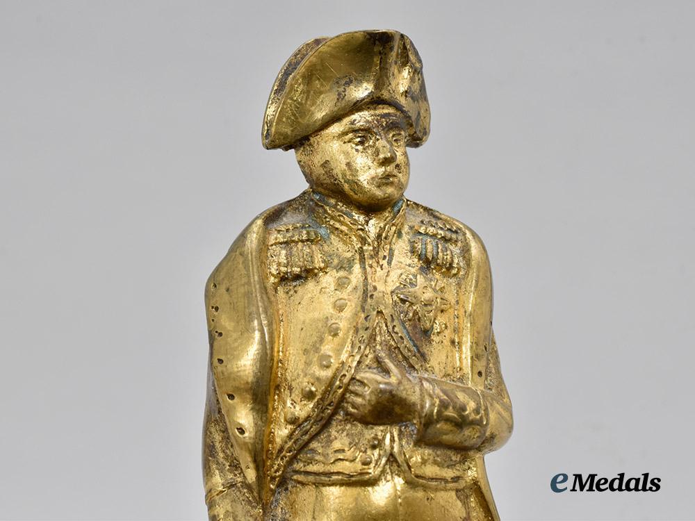 france,_republic._a_napoleon_statue,_with_commemorative_plate___m_n_c7526